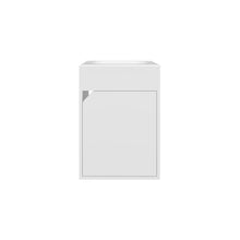 Mueble Para Lavamanos Flotante Betel, Blanco, Incluye Lavamanos Plastiglas Floresta 40 ZF