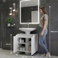 Mueble Para Lavamanos Marlo, Kronos Blanco, No incluye Lavamanos