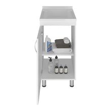 Mueble De Lavado Independiente Dawi, Kronos Blanco, Incluye lavadero no grifería ZF