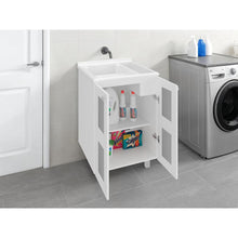 Mueble para Lavamanos Haysi, Kronos Blanco, Dos puertas abatibles y entrepaño, incluye lavamanos ZF