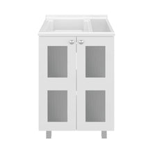 Mueble para Lavamanos Haysi, Kronos Blanco, Dos puertas abatibles y entrepaño, incluye lavamanos ZF