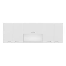Gabinete Superior Oceana 180, Kronos Blanco, con Cinco Puertas Batientes ZF