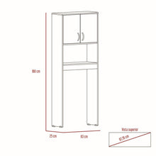 Gabinete de Baño Apolis, Blanco, Ideal Para Ahorrar Espacio