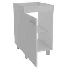 Mueble de Aseo Binil, Blanco, Una Puerta con Espacio Inferior Multiusos