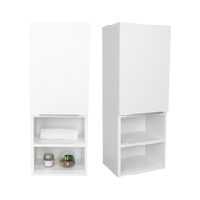 Gabinete de Baño Ciro, Blanco, con Amplio Espacio Para Guardar Objetos de Aseo Persona X2