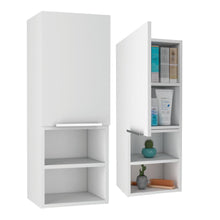 Gabinete de Baño Ciro, Blanco, con Amplio Espacio Para Guardar Objetos de Aseo Persona X2