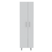 Mueble de Aseo Romana, Blanco Perla, con Cinco Entrepaños Organizadores ZF