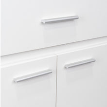 Módulo Microondas Ankara, Blanco, con Cuatro Puertas Abatibles y Amplio Espacio Para Almacenamiento