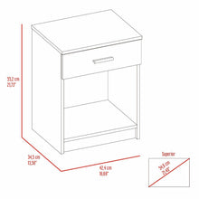Combo Para Habitación Almada, Incluye Panel de Tv y Mesa de Noche
