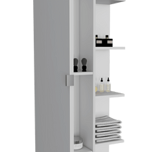 Estantería de Baño Mulán, Blanco, con Cinco Entrepaños  ZF