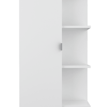 Estantería de Baño Mulán, Blanco, con Cinco Entrepaños  ZF