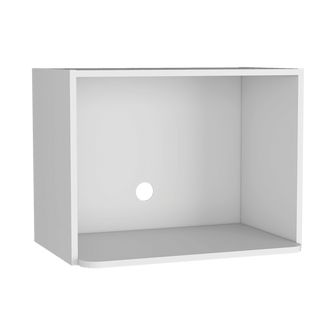 Mueble Auxiliar Lirio, Blanco, con Espacio Para Microondas Hc