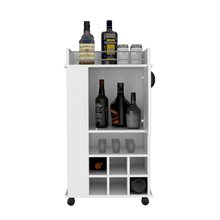 Bar Finland, Blanco Duqueza, Con amplios espacios para ubicar botellas ZF