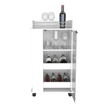 Bar Spirit, Blanco Duqueza, con Amplios Espacios Para Ubicar Copas y Botellas ZF