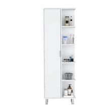 Mueble Auxiliar de Baño Crovic, Blanco, con Puerta Abatible ZF