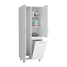 Mueble de Aseo Ameris, Blanco, Gran Espacio Para Almacenar articulos de Aseo