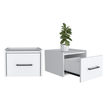 Combo Para Habitación Nova, Incluye Cama - Colchón - Closet - dos Mesas de Noche y Panel