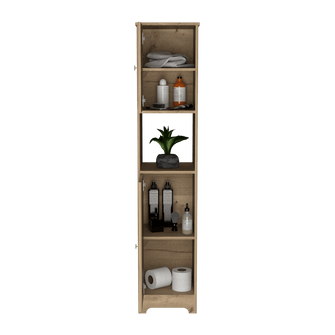 Mueble Auxiliar de Baño Ibis, Café Claro, con Dos Puertas Batientes   ZF