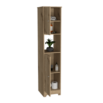 Mueble Auxiliar de Baño Ibis, Café Claro, con Dos Puertas Batientes   ZF