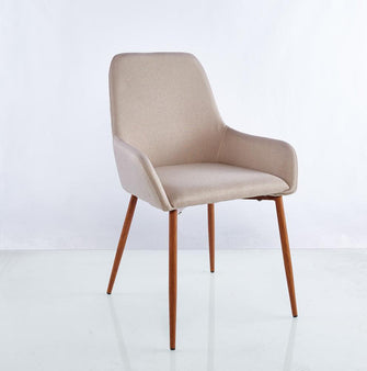 Combo Comedor Vimeno, Cobre, Café Claro y Chocolate, Incluye Comedor y 6 Sillas