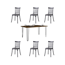 Combo Comedor Treen , Incluye Comedor y 6 sillas