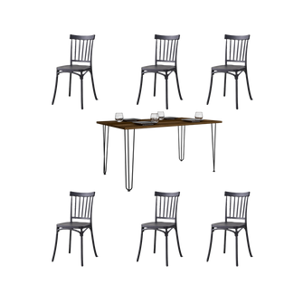 Combo Comedor Treen , Incluye Comedor y 6 sillas