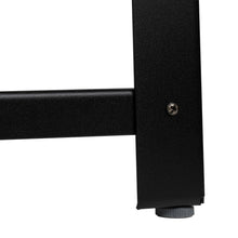 Mueble Multiusos Dusty, Café Claro, con Estructura Metálica Negra