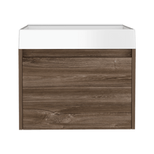 Mueble para Lavamanos Fussion, Avellana, con Espacio Para Ubicar Objetos de Aseo