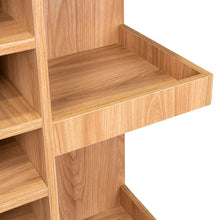 Bar Bajo Esquinero Lym, Fresno Europeo, con espacio para ubicar botellas ZF