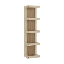 Toallero de Pared Arlington II, Kronos Fresno Europeo, con 5 niveles con gran espacio para ubicar toallas ZF