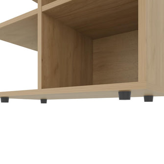 Mesa Auxiliar Roy, Fresno Europeo, con diseño minimalista ZF