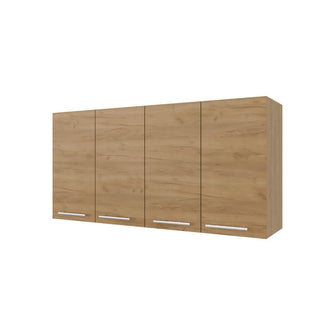 Gabinete Superior Frello 120, Fresno Europeo, con Cuatro Puertas Batientes  ZF