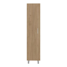 Mueble de Aseo Vinto, Fresno Europeo, Con colgador de escobas ZF