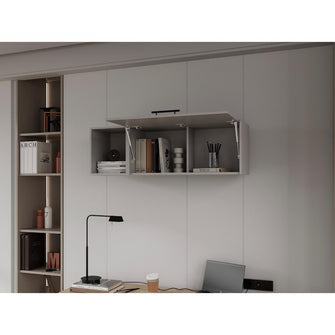 Modulo Superior Asten, Gris, con espacio para guardar objetos