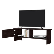Mesa Para Tv Navi, Nogal Europeo, Para Televisor Hasta 55 Pulgadas Con Puerta ZF