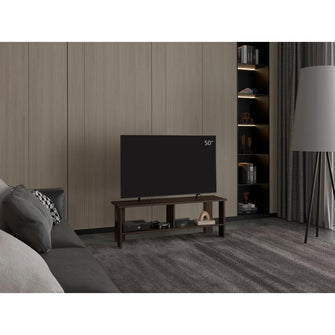 Mesa Para Tv Navi, Caoba, Para Televisor Hasta 55 Pulgadas