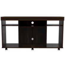 Mesa Para Tv Vermon, Caoba y Wengue, con Espacio Para Televisor de 50 Pulgadas