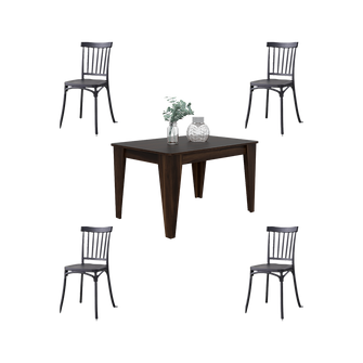 Combo Comedor Notu , Incluye Comedor y 4 sillas