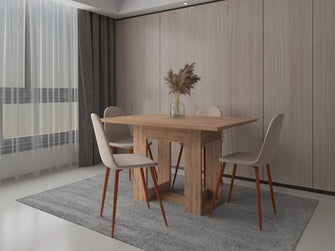 Comedor Volder, Miel, con Amplia Superficie