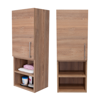 Gabinete de Baño Apolis, Miel, con Espacio Para Guardar Objetos de Aseo Personal X2