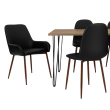 Combo Comedor Bomira, Miel, Wengue y Café Claro, Incluye Comedor y 6 Sillas