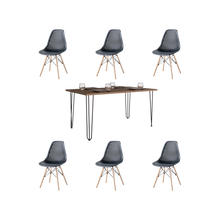 Combo Comedor Liber , Incluye Comedor y 6 sillas