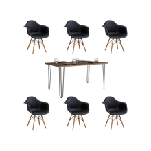 Combo Comedor Lani , Incluye Comedor y 6 sillas