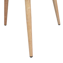 Mesa de Centro Zohi, Macadamia, con Diseño Redondo