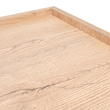 Mesa de Noche Flotante Boa, Macadamia, Con Espacio Para Colocar Objetos Decorativos ZF X2