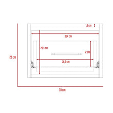 Mesa de Noche Flotante Boa, Macadamia, Con Espacio Para Colocar Objetos Decorativos ZF