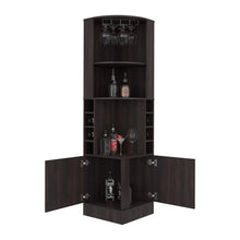 Bar Esquinero Ascher, Kronos Nogal, con Dos Puertas y Porta Copas ZF