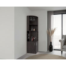 Bar Esquinero Ascher, Kronos Nogal, con Dos Puertas y Porta Copas ZF