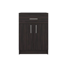 Mesa Auxiliar de Cocina Mayorca, Kronos Nogal, con espacio para guardar insumos ZF