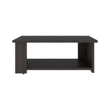 Mesa de Centro Dago, Nogal, con Espacio para Objetos Decorativos ZF